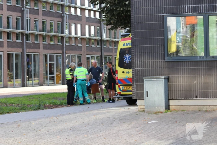 Man gewond na val met fiets