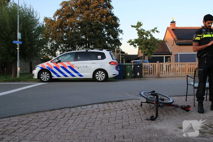 Wielrenner aangereden op kruising