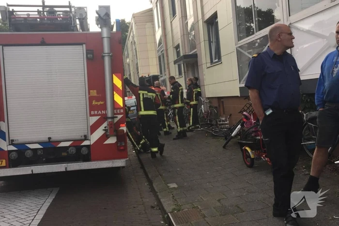 Gasleiding geraakt tijdens graafwerkzaamheden