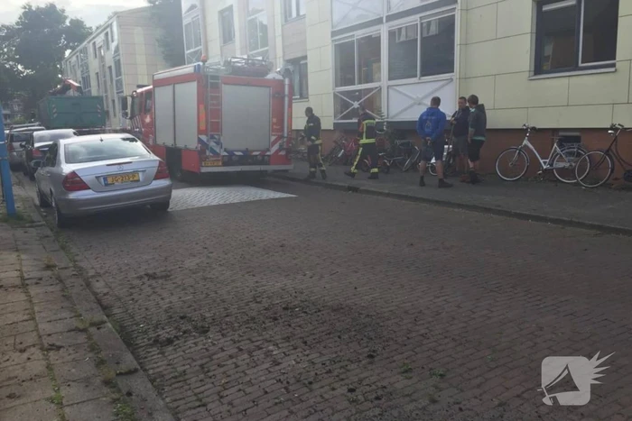 Gasleiding geraakt tijdens graafwerkzaamheden