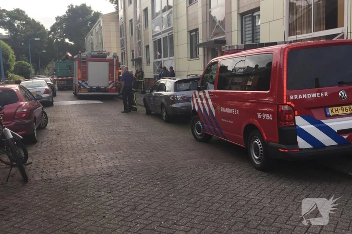 Gasleiding geraakt tijdens graafwerkzaamheden