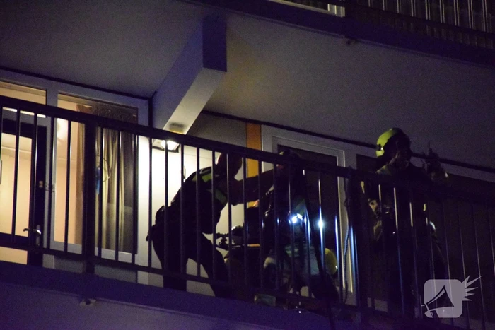 Brand op derde verdieping van flat