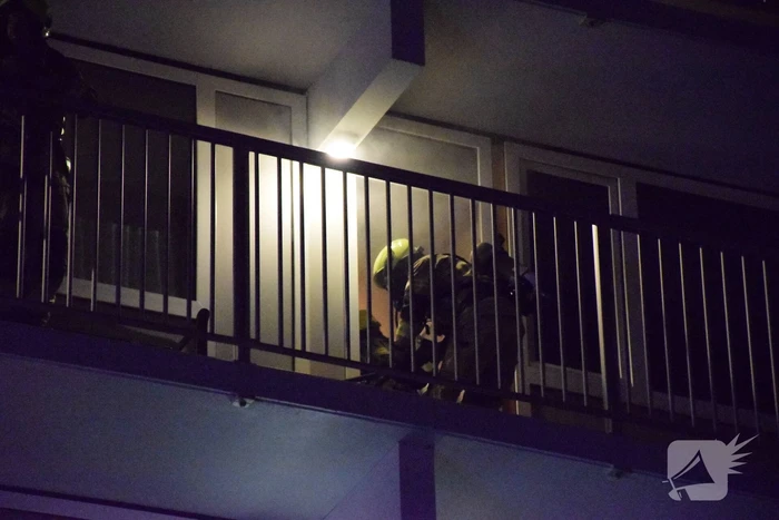 Brand op derde verdieping van flat