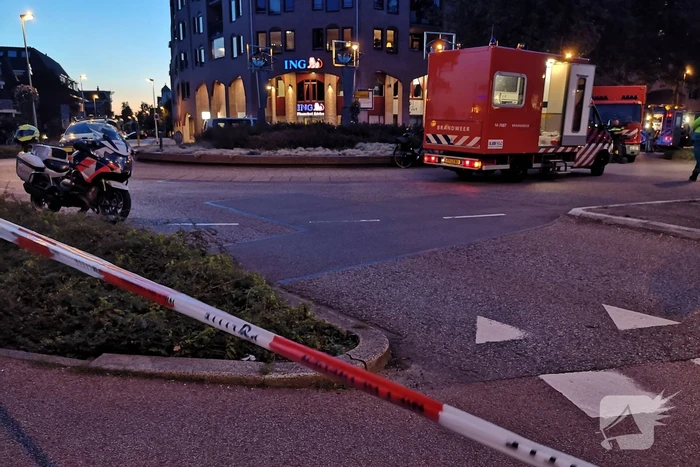 Grote brand in restaurant PepiÂ’s