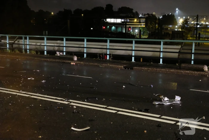 Ravage na zwaar ongeval op Schenkviaduct