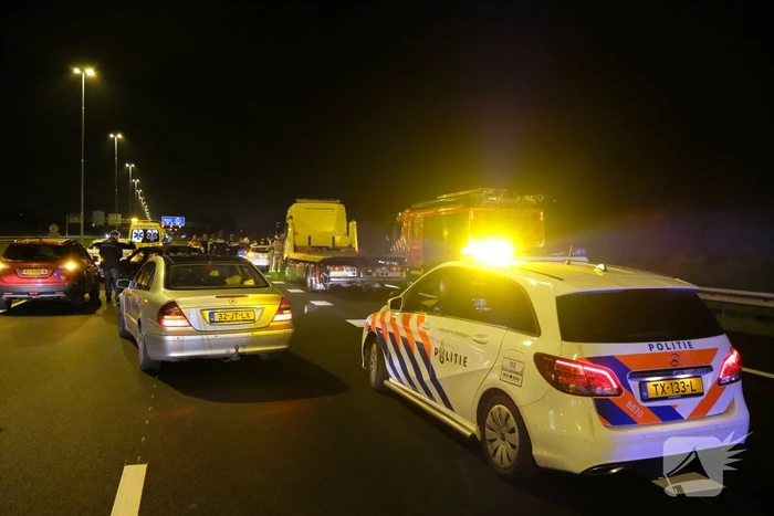 Zwaar ongeval met meerdere voertuigen