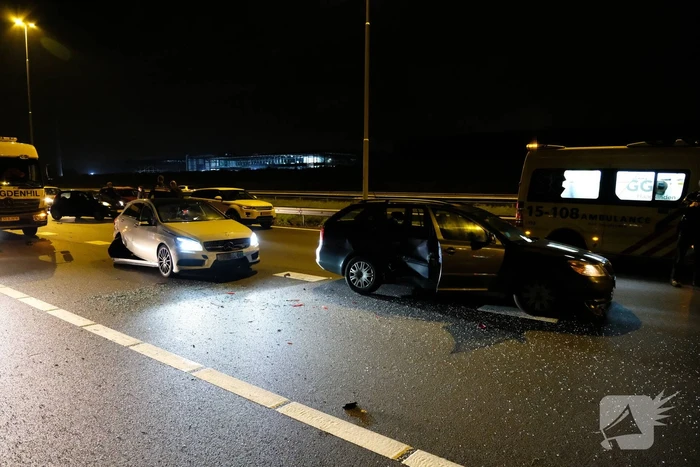 Zwaar ongeval met meerdere voertuigen