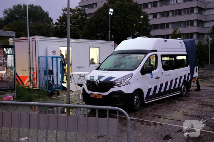 Grote controle op parkeerplaats