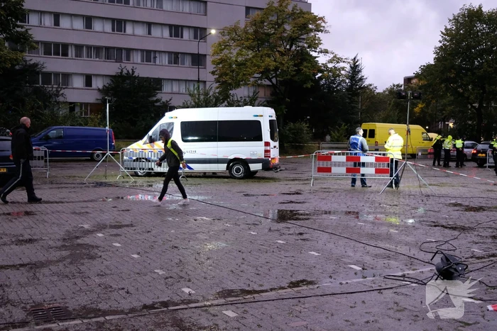 Grote controle op parkeerplaats