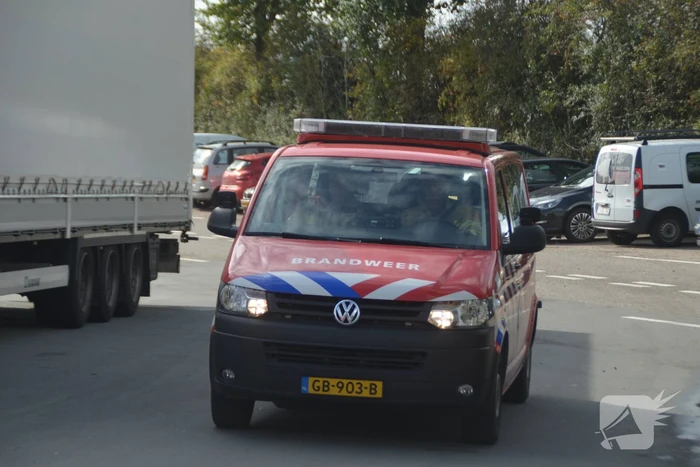 Lekkage ontstaan in een vat gevaarlijke stoffen bij ICL-IP