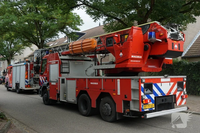 Brand in woning snel geblust