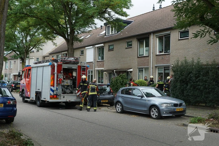 Brand in woning snel geblust