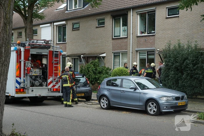 Brand in woning snel geblust