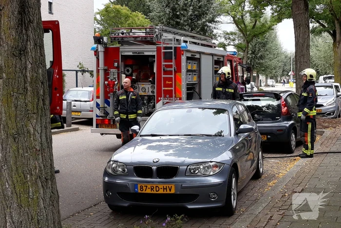 Brand in woning snel geblust