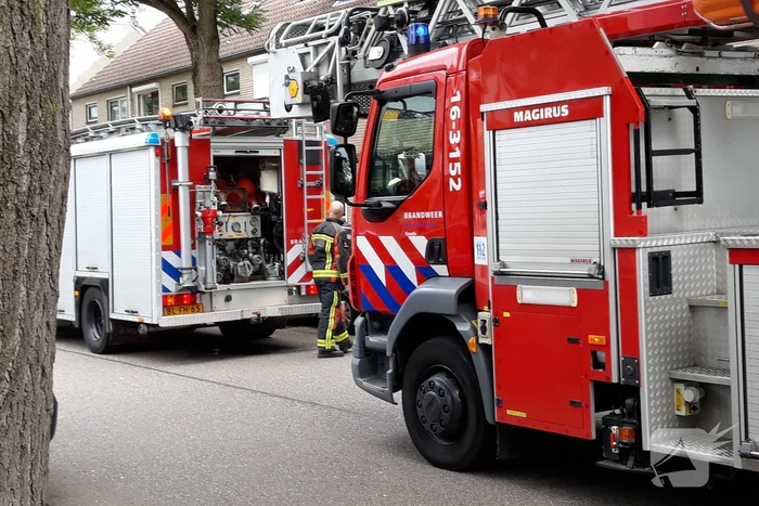 Brand in woning snel geblust