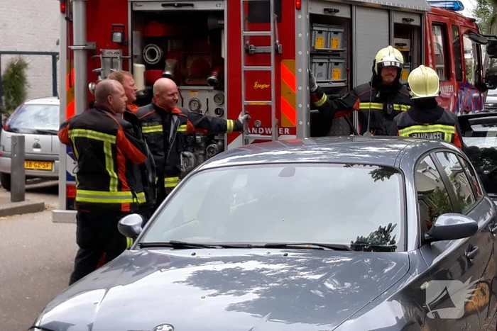 Brand in woning snel geblust