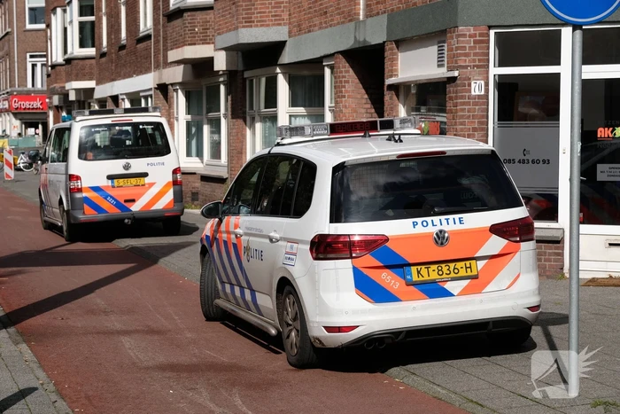 Brand in keuken portiekwoning in Oostbroek-Noord