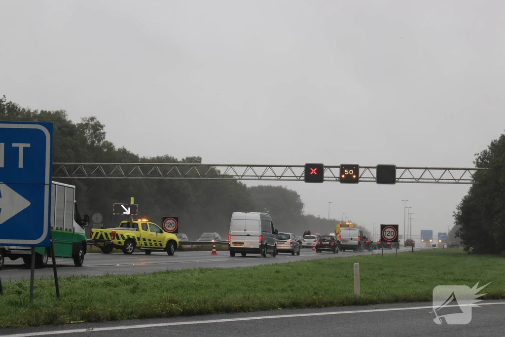 Rijksweg A1 112 nieuws Terschuur 