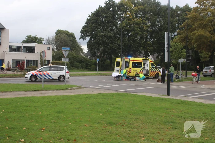 Fietsster ernstig gewond in Brinkhorst