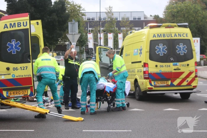 Fietsster ernstig gewond in Brinkhorst