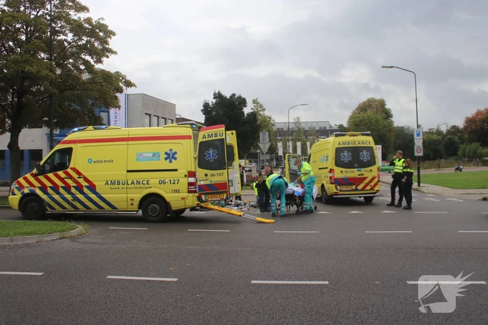 Fietsster ernstig gewond in Brinkhorst