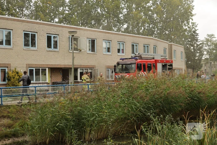 Woning Zielhorst vol rook na brand in trapkast