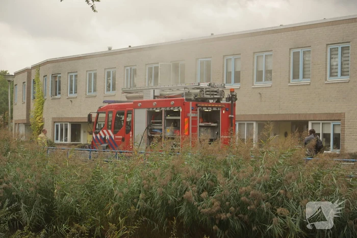 Woning Zielhorst vol rook na brand in trapkast
