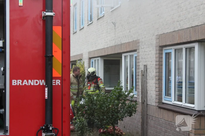 Woning Zielhorst vol rook na brand in trapkast