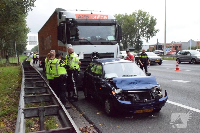 ongeval rijksweg a20 nieuwerkerk aan den ijssel