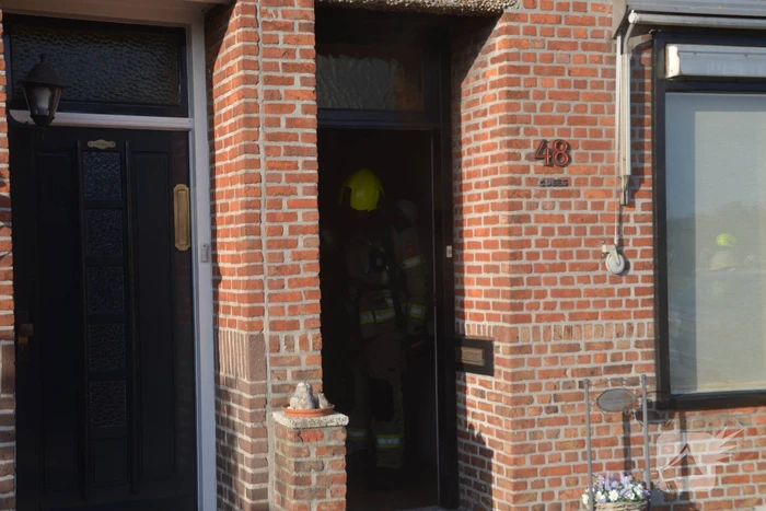 Brand in meterkast van woning