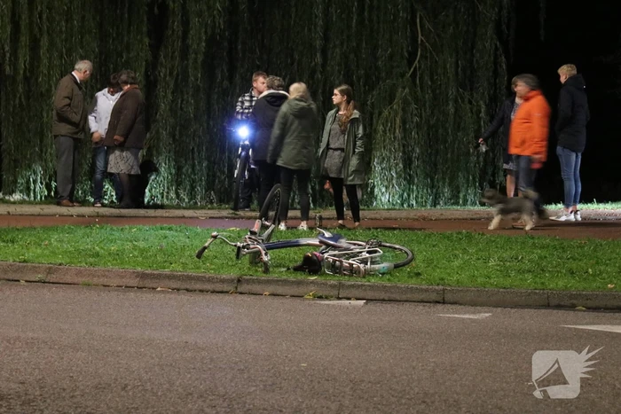 Fietser aangereden door personenauto