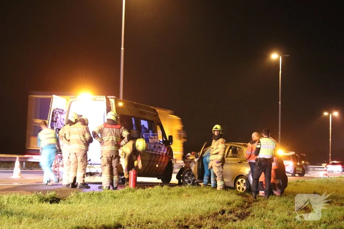 Gewonde en flinke schade na ongeval