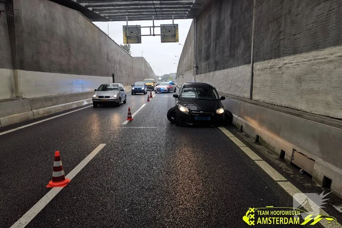 Taxichauffeur onder invloed van lachgas aangehouden in Coentunnel