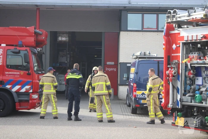 Brand op dak bedrijfspand tijdens werkzaamheden