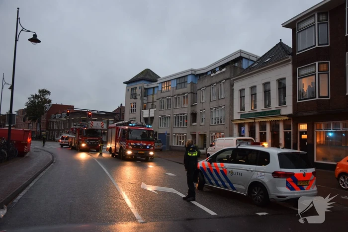 Brandweer rukt groots uit voor melding woningbrand