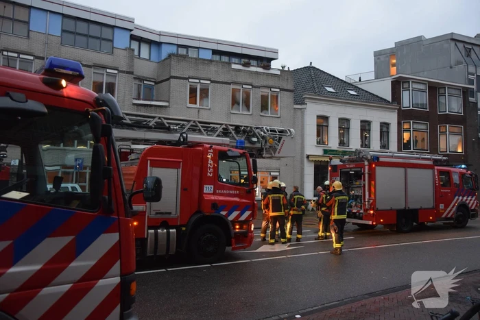 Brandweer rukt groots uit voor melding woningbrand