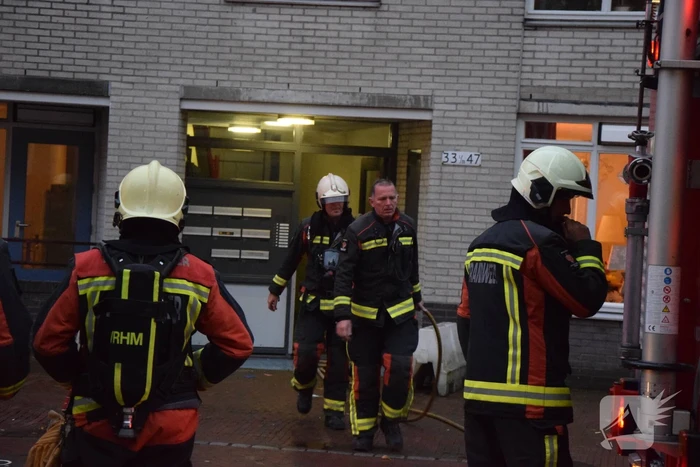 Brandweer rukt groots uit voor melding woningbrand