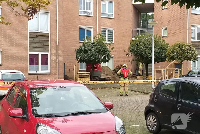 Gasleiding stukgetrokken, woningen ontruimd