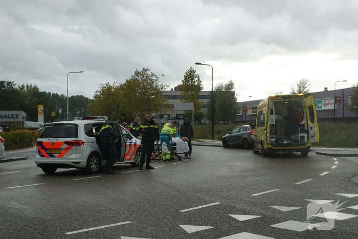 Fietser gewond na aanrijding met auto