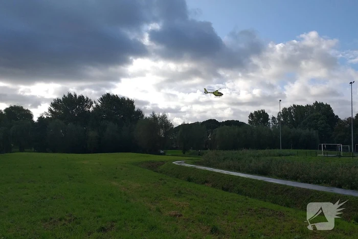 Zoektocht in water na aantreffen van rollator