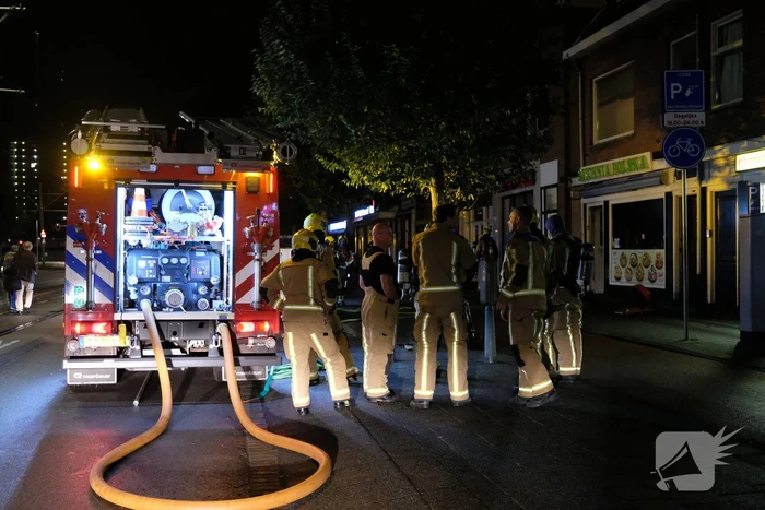 Brand in kebabzaak