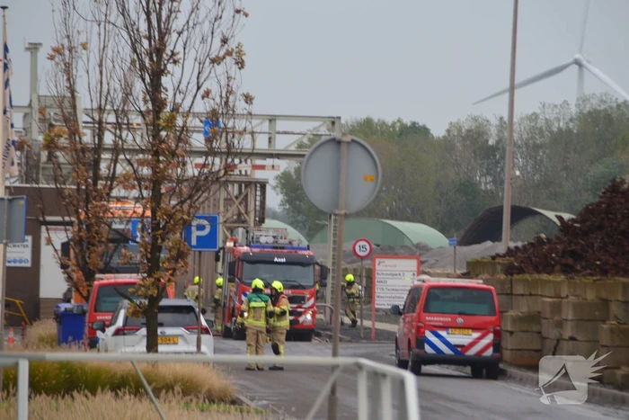 Incident met gevaarlijke stoffen op terrein Heros