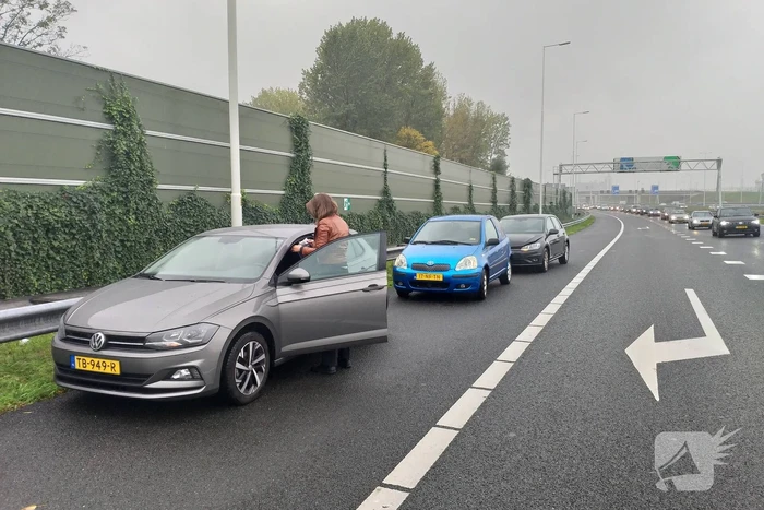 Veel schade na ketting botsing