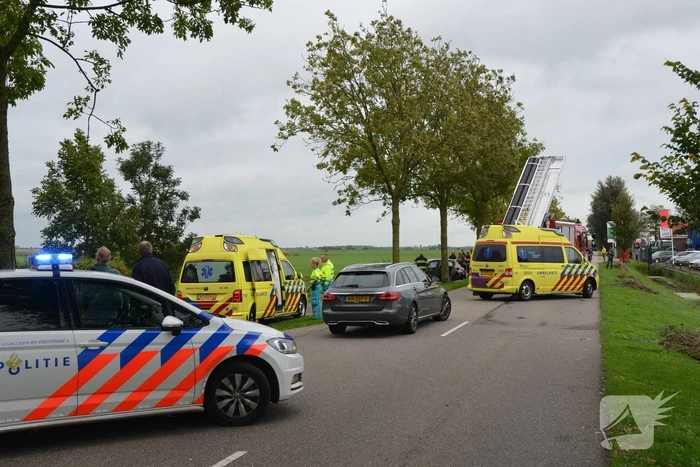 Gewonde bij eenzijdig ongeval