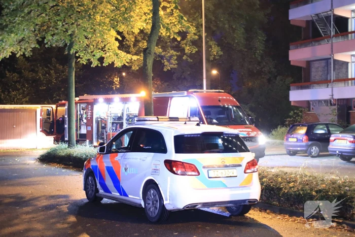 Flat ontruimd om aangestoken brand kelderbox