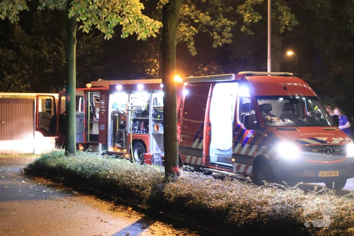 Flat ontruimd om aangestoken brand kelderbox