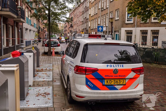Straat afgezet na schietpartij