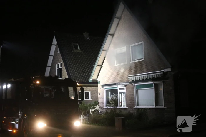 Flinke rookontwikkeling bij woningbrand