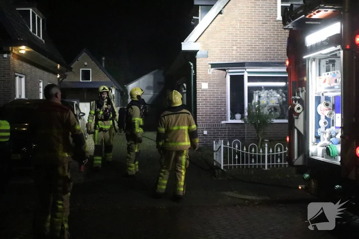 Flinke rookontwikkeling bij woningbrand