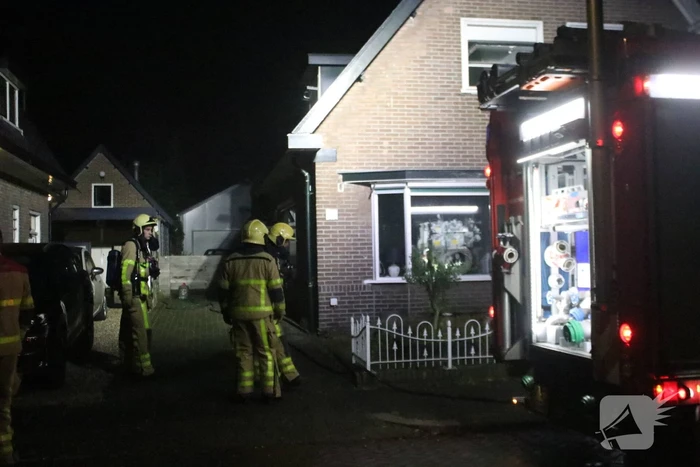 Flinke rookontwikkeling bij woningbrand